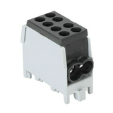 Fővezetéki leágazókapocs 101A/1000VAC 2x2x2,5-25mm2 Al/Cu fekete 2P 25mm2 TRACON