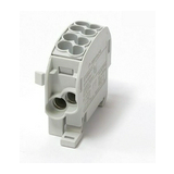 Fővezetéki leágazókapocs 152/100A Cu/Al ónozott szürke 2x25+2x16mm2 1P HLAK 25/16 L G LEIPOLD