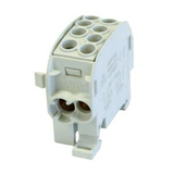Fővezetéki leágazókapocs 202/125A Cu/Al ónozott szürke 2x35+2x25mm2 1P HLAK 35/25 L G LEIPOLD