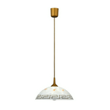 Függesztett lámpatest izzós 1x 60W 230V AC E27 bronz-ház műanyag IP20 Etusco RÁBALUX