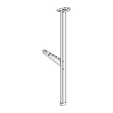 Függesztő készlet 1000A tokozott sínhez (4db) fali/mennyezeti Canalis Schneider