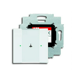 FutureLinear KNX nyomógomb 1pár=2gomb süllyesztett műanyag fehér IP20 6125/01-84-500 ABB