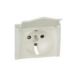 Galea fedlap 162 dugaljhoz gyerekzáras csapófedeles gyöngyház  LEGRAND