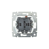 Galea N101 nyomó betét 1- billentyűs 1z szürke IP21 süllyesztett dmax. műanyag LEGRAND