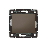 Galea vakfedél mélybronz vakfedél üres-jel IP21 műanyag LEGRAND