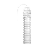 Gégecső normál behúzószállal 25m UV-álló 50mm-átmérő PVC 320N-nyomásálló szürke FK9 GEWISS