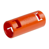 Gégecső toldó karmos narancssárga műanyag 16mm-csőátmérőhöz narancs KM Turbo 16 NAR Dietzel