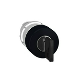 Gomba nyomófej d22 30mm fekete/fehér reteszelt kulcs-nyugtázás Harmony XB4 Schneider