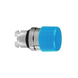 Gomba nyomófej d22 30mm kék visszaugró Harmony XB4 Schneider