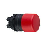 Gomba nyomófej d22 30mm piros/zöld visszaugró Harmony XB5 Schneider