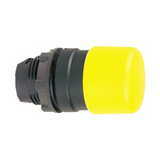 Gomba nyomófej d22 30mm sárga visszaugró Harmony XB5 Schneider