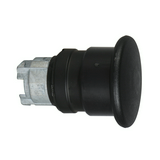 Gomba nyomófej d22 40mm fekete/fehér visszaugró Harmony XB4 Schneider