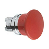 Gomba nyomófej d22 40mm piros/zöld visszaugró Harmony XB4 Schneider