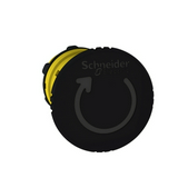 Gomba nyomófej d22 40mm vészleállító 30mm fekete reteszelt Harmony XB5 Schneider