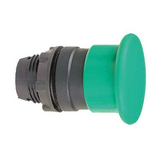 Gomba nyomófej d22 40mm zöld visszaugró Harmony XB5 Schneider