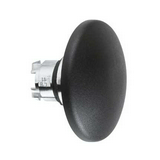 Gomba nyomófej d22 60mm fekete/fehér visszaugró Harmony XB4 Schneider