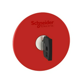 Gomba nyomófej d22 vészleállító 60mm piros/zöld reteszelt kulcs-nyugtázás Harmony XB4 Schneider