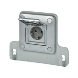 Green Up 162 dugalj e-autó töltéshez 2P+F fém IP55 töltő aljazat csavaros Greenup Access LEGRAND