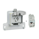 Green Up 162 dugalj e-autó töltéshez 2P+F fém +kismegsz.30mA-áramvédő  Greenup Access LEGRAND