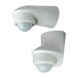 Mozgásérzékelő kültéri felületre 12m/előre 240° PIR 1100W 230V fehér McGuard prof BM240ws GROTHE