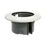 Jelzőlámpa alapmodul 12-24VAC/DC 389xx-hez süllyeszt fehér d145x115mm  BME 8993 GROTHE