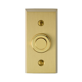 Csengőnyomó panel 65x35x10mm 1-lakás falonkívüli bronz sárgaréz ETA 2310 GROTHE