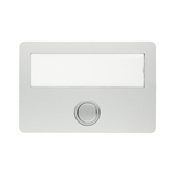 Csengőnyomó panel LED/8-12VADCA 120x80x22mm 1-lakás falonkívüli alumínium ETA 641 LED GROTHE