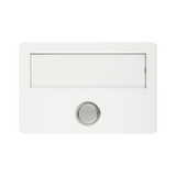 Csengőnyomó panel LED/8-12VADCA 120x80x22mm 1-lakás falonkívüli műanyag ETA 642 LED ws GROTHE