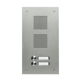 Csengőnyomó panel 1oszlop LED/8-16VADC  160x294x56mm 2-lakás sokerű Robusta V2A TS 788 1-2 GROTHE
