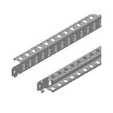 Gyorsrögzítésű keresztsín egysoros (2db) 40mmx 600mmx 27mm fém natúr Spacial SF/SM Schneider