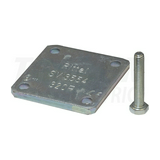 Gyűjtősínkapocs 1P Cu 4xM8 csavaros 3-5mm-va 30mm-sz lapos sín-hez 160A TRACON