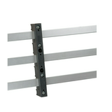 Gyűjtősíntartó 12…30x5…10mm 3-pólus 60mm-síntáv Niveau K-ELECTRIC