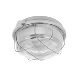 Hajólámpa kültéri kerek fém kosárral falonkívüli 1x 100W 220-240V E27 IP54 INES 7061N KANLUX
