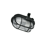 Hajólámpa ovális műanyagrácsos falonkívüli 1x 60W 230V E27 IP44 nem szükséges-előtét ANCO