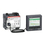 Hálózatanalizátor 3F impulzusadós 10A áramváltós elektronikus 57-400V PowerLogic PM8000 Schneider