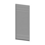 Hátfal galvanizált acél 800mmx 2000mmx SIVACON S4 SIEMENS