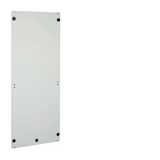 Hátlap 11U lakkozott acél 620mm x 1650mm fehér Quadro4 Hager