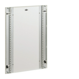 Hátlap 6U lakkozott acél 620mm x 900mm fehér Quadro4 Hager
