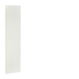 Hátlap porszórt acél 410mm x 1720mm szürke Venezia Hager