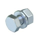 Hatlapfejű csavar 8x 30mm tűzihorganyzott acél SKS 8x30 F OBO-BETTERMANN