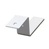 Hátsó tartóbak napelemhez filc borítású talppal alumínium Flat S05EB-TF-PP AEROCOMPACT