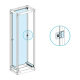 Szerelőlap hátsó teli 36M 675mmx 1794mmx 35mm fém fehér 9001-RAL Prisma P Schneider