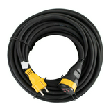 Háztartási hosszabbítókábel csapófedeles H07RN-F 16A IP44 3x 1.5mm2 25m SCHUKO lengő anya STANLEY