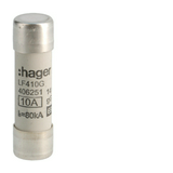 Hengeres biztosítóbetét aM (berendezésvédő) 14x51mm 10A 690V LF Hager