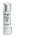 Hengeres biztosítóbetét aM (berendezésvédő) 14x51mm 25A 690V LF Hager