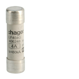 Hengeres biztosítóbetét aM (berendezésvédő) 14x51mm 4A 690V LF Hager