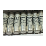 Hengeres biztosítóbetét gL/gG 10x38mm 1A AC500/600V MERSEN