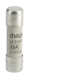 Hengeres biztosítóbetét napelemhez 10x38mm 16A LF Hager