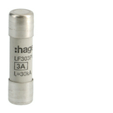 Hengeres biztosítóbetét napelemhez 10x38mm 3A LF Hager
