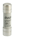 Hengeres biztosítóbetét napelemhez 10x38mm 4A LF Hager